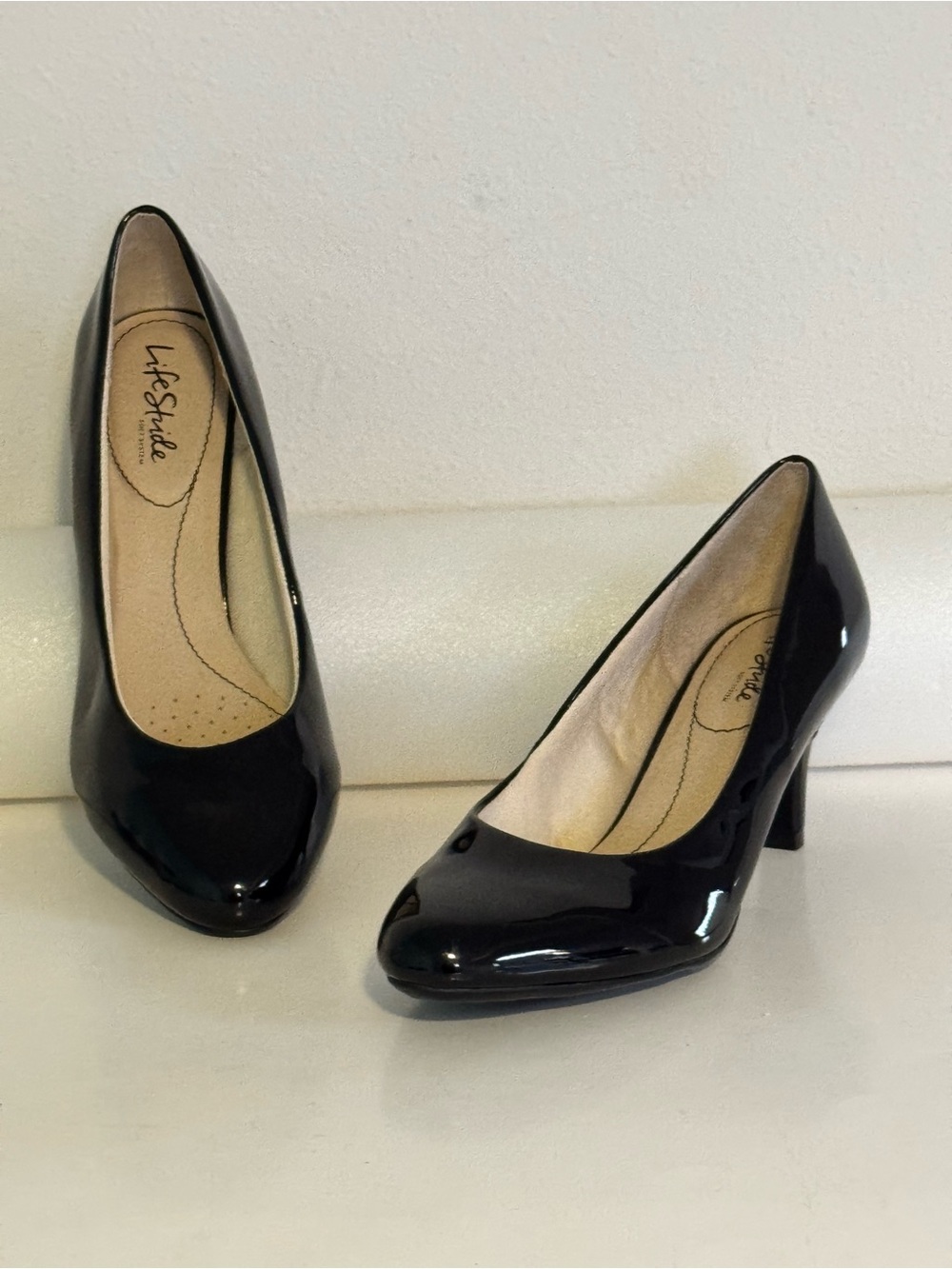 LifeStride Parigi Black Patent Pumps | Women’s Size 10 | NWOB